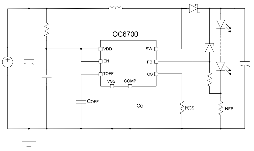 LED DRIVER DC-DC升压恒流系列